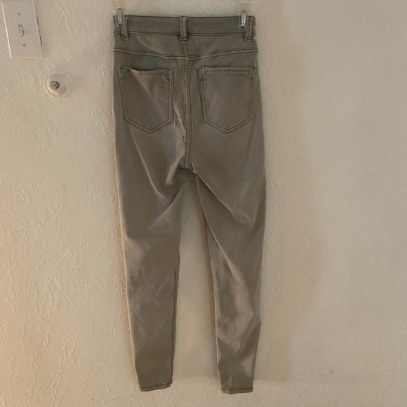 Light Green / Tan Denim - Zara - Picture 3 of 6